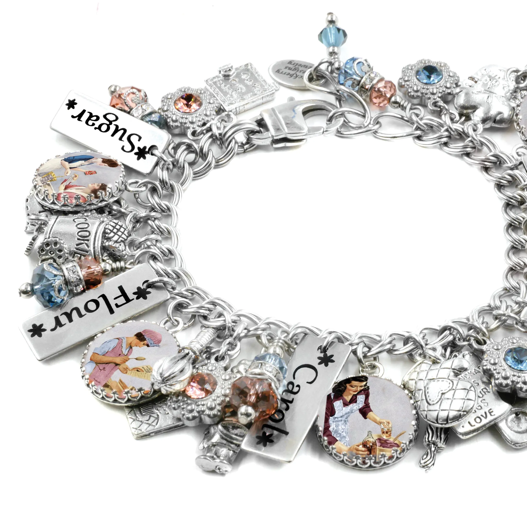 I love to Bake Charm Bracelet
