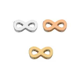 Letter charm infinity