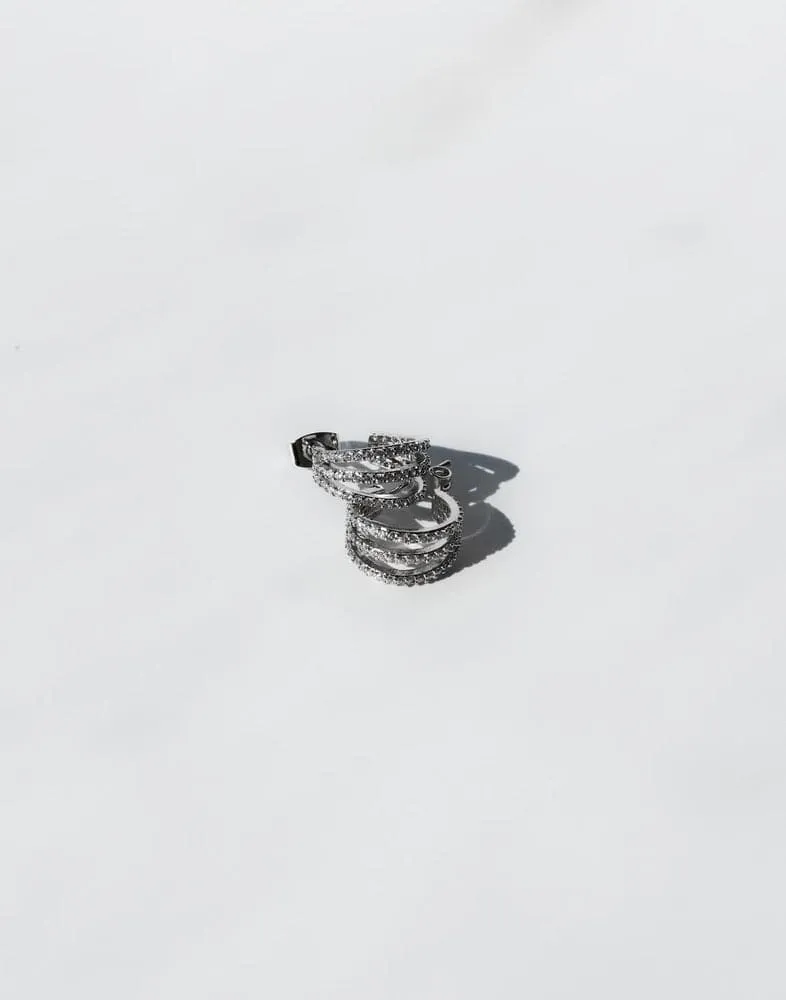Lyza Earrings (Silver)