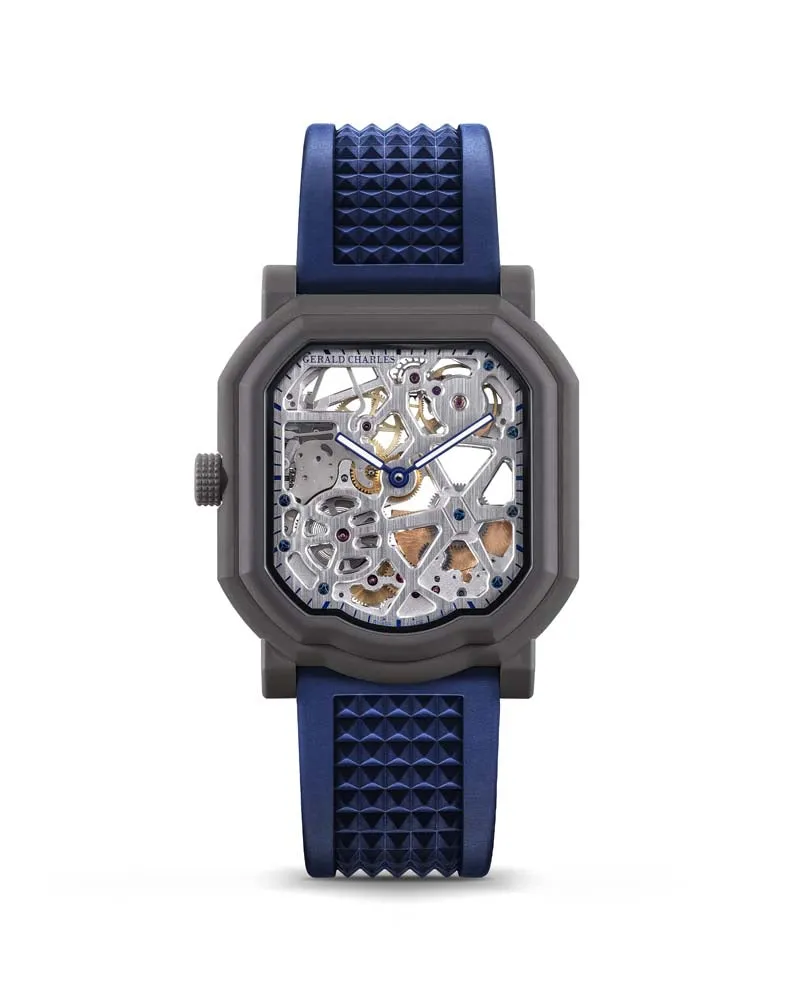 Maestro 8.0 GC Sport Squelette in Grade 5 Titanium and Royal Blue