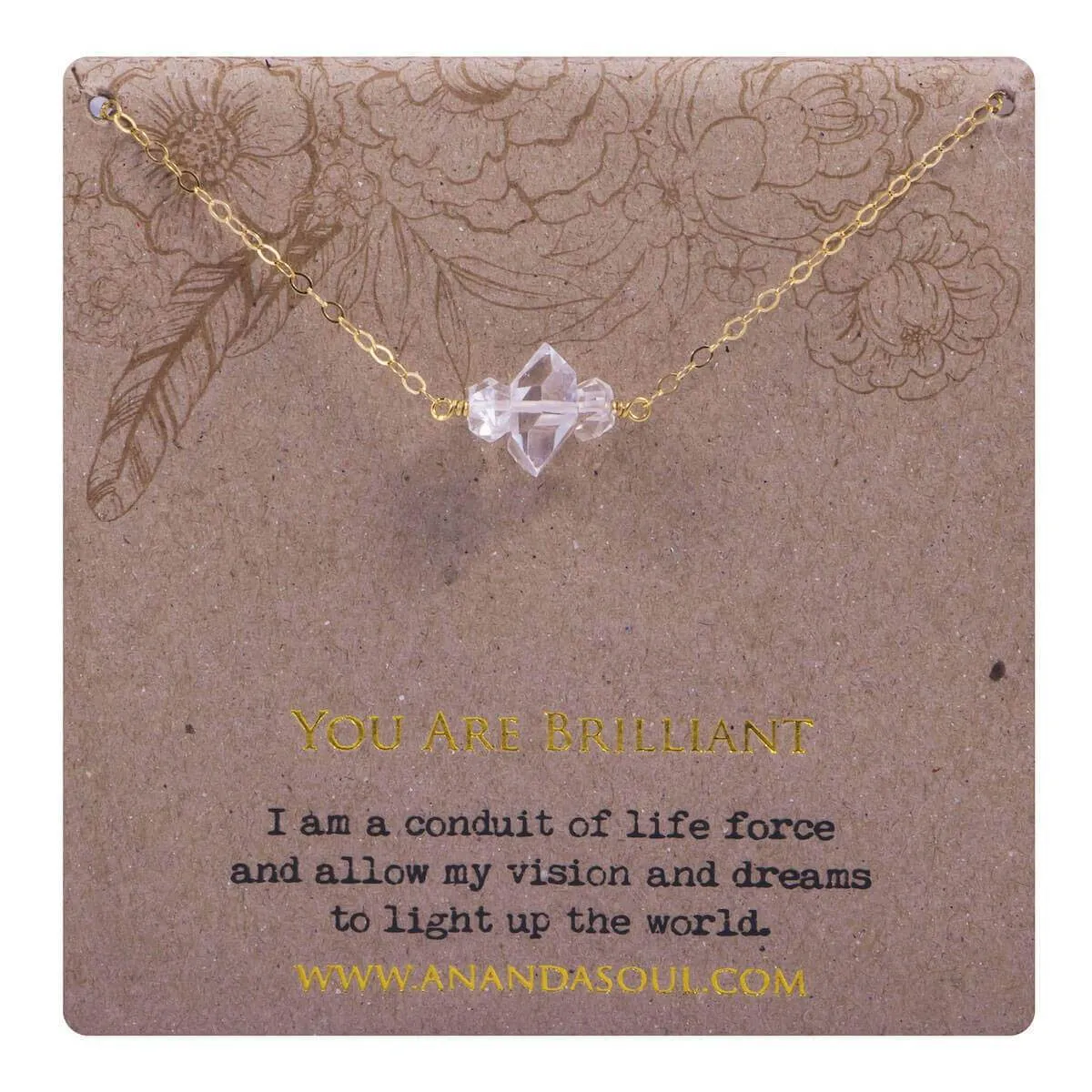 Marsha x Ananda Soul • You are Brilliant   Dare to Shine Necklace Set