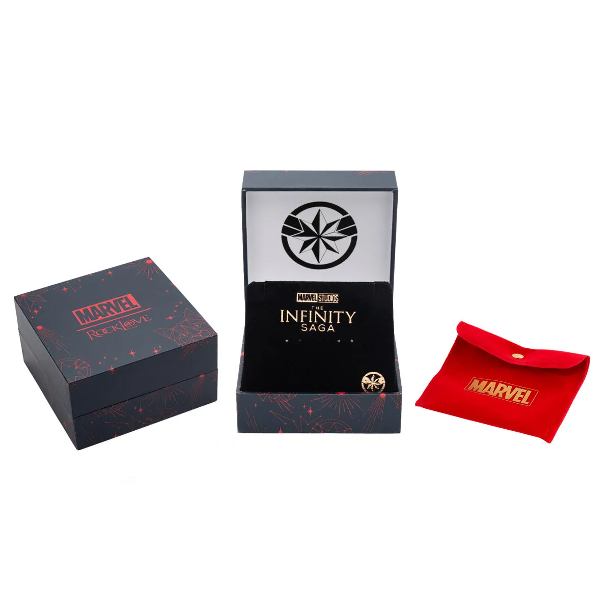 Marvel X RockLove MARVEL STUDIOS CAPTAIN MARVEL Crystal Star Necklace