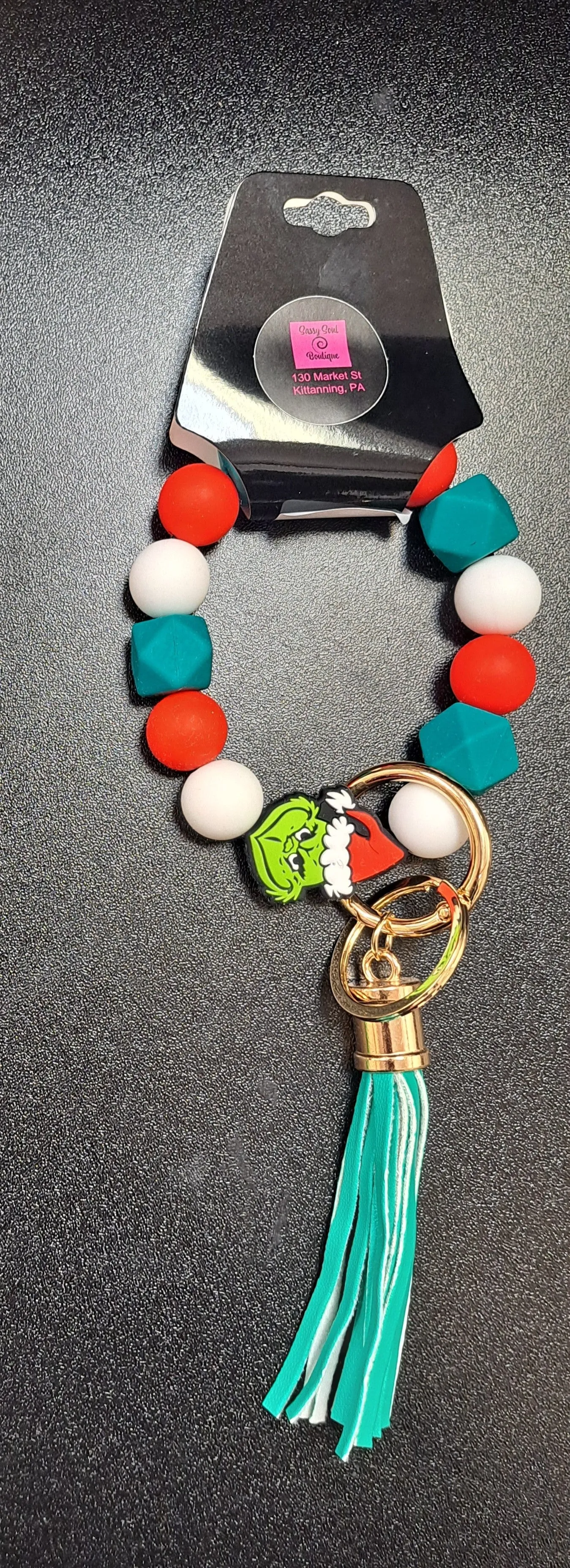 Mean One Beaded Wristlet Bracelet w/Tassel - #8571-8572
