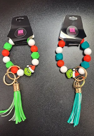 Mean One Beaded Wristlet Bracelet w/Tassel - #8571-8572