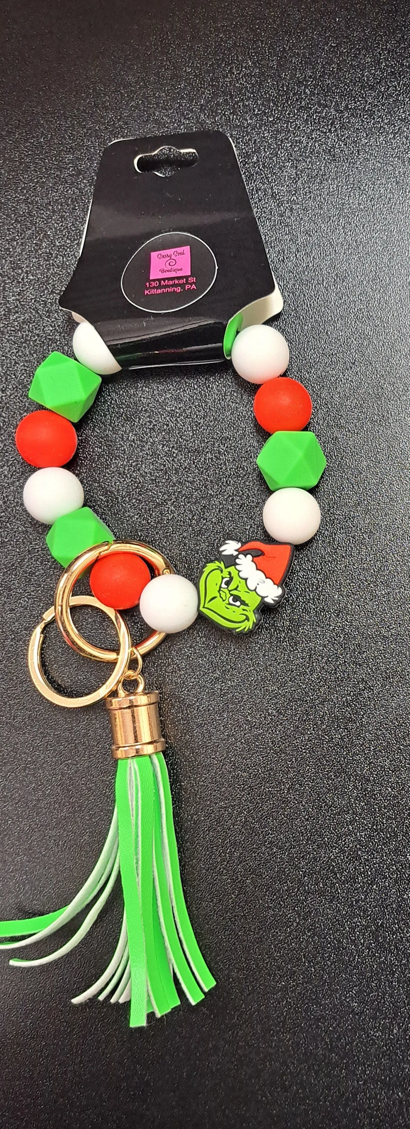 Mean One Beaded Wristlet Bracelet w/Tassel - #8571-8572