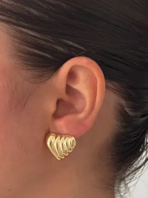 MIMI HEART STUDS