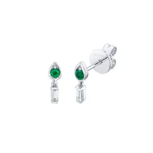 MINI ME DIAMOND & EMERALD IT'S LIT STUDS