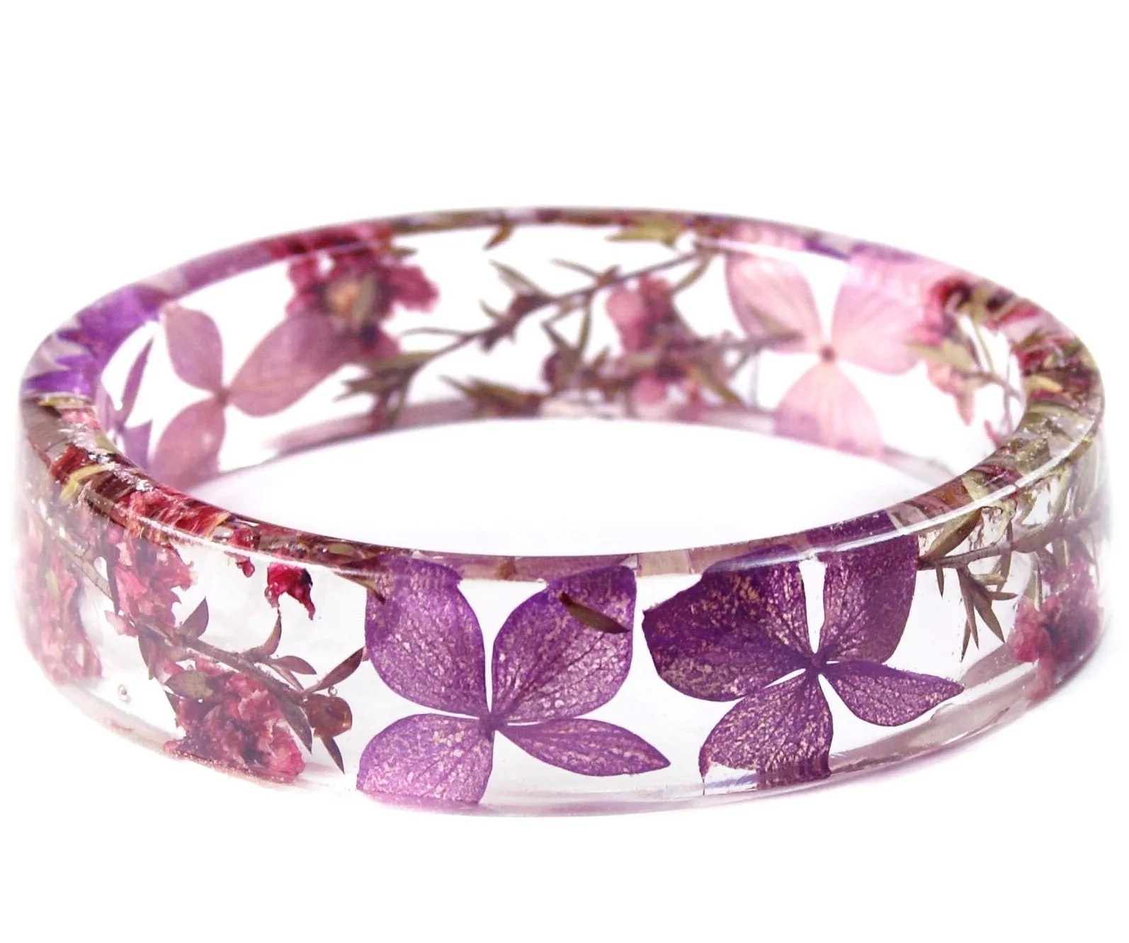 Mystic Flower Resin Bracelet