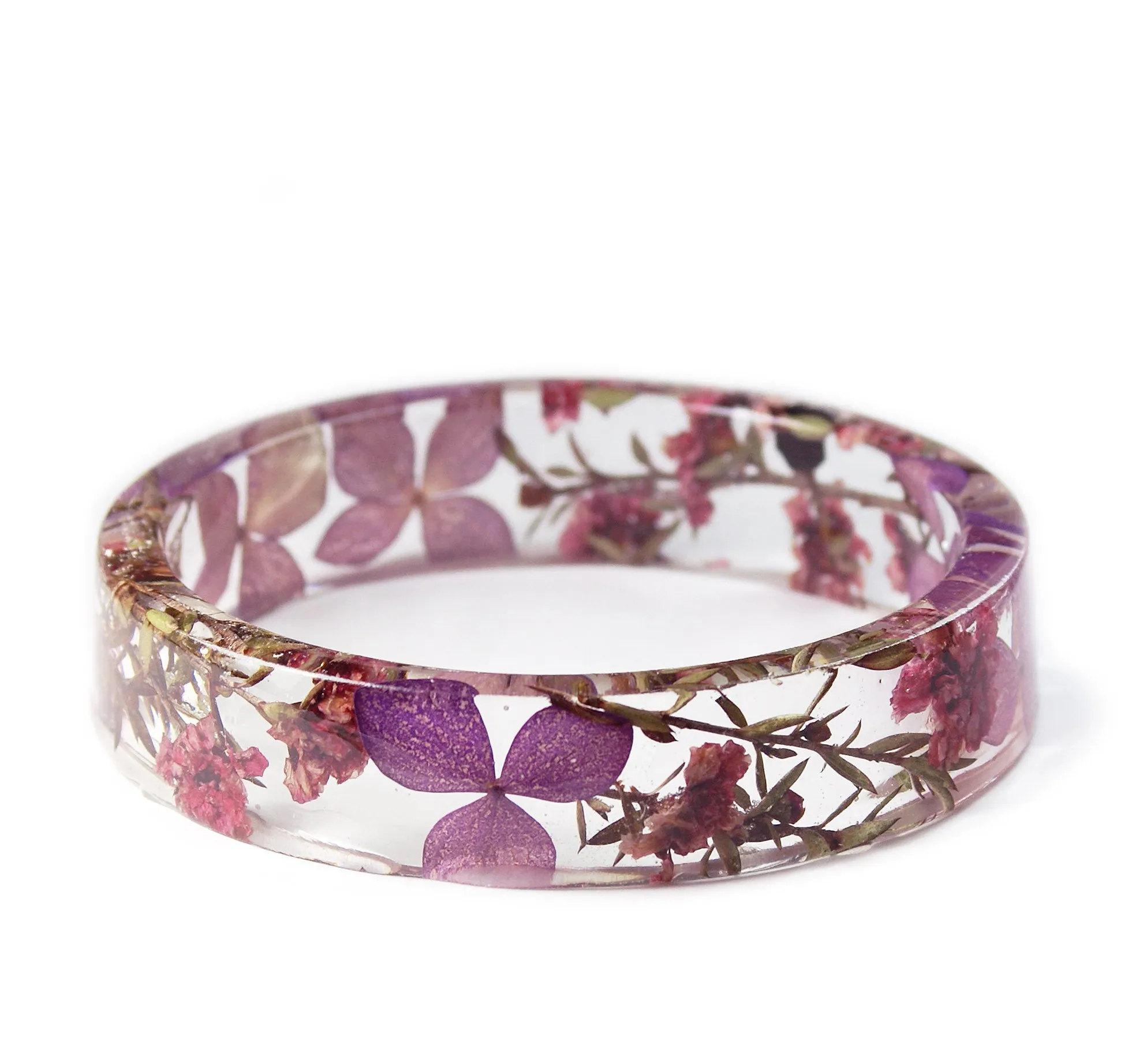 Mystic Flower Resin Bracelet