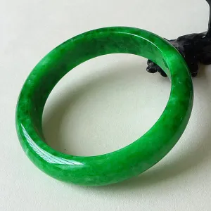 Natural Jade Bangle Jadeite Bangle Internal Diameter 56mm BER697