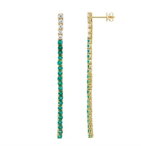 Ombre Drop Earrings