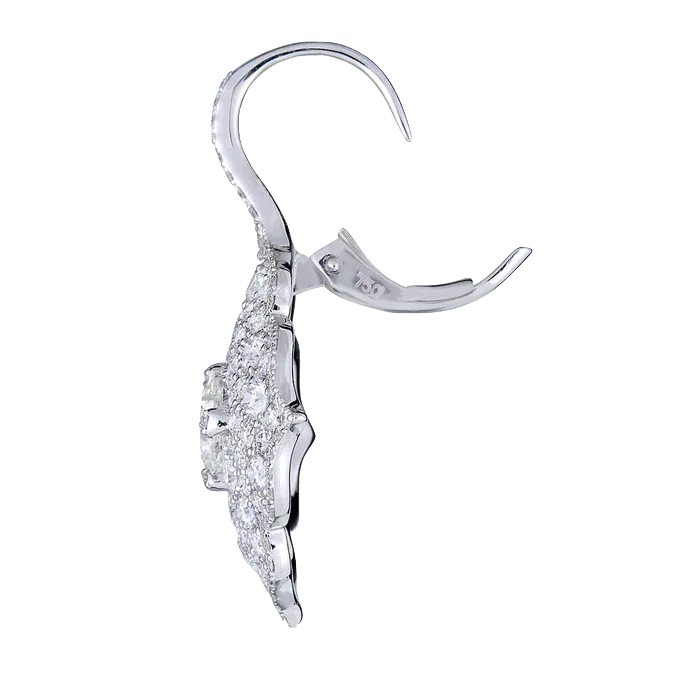 Pasha Drop Diamond Earrings