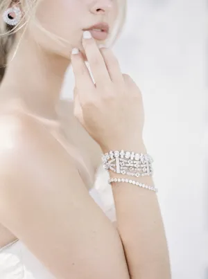 PRISCILLA Cubic Zirconia Bridal Bracelet