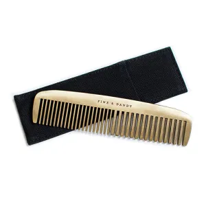 "Fine and Dandy" Brass Comb
