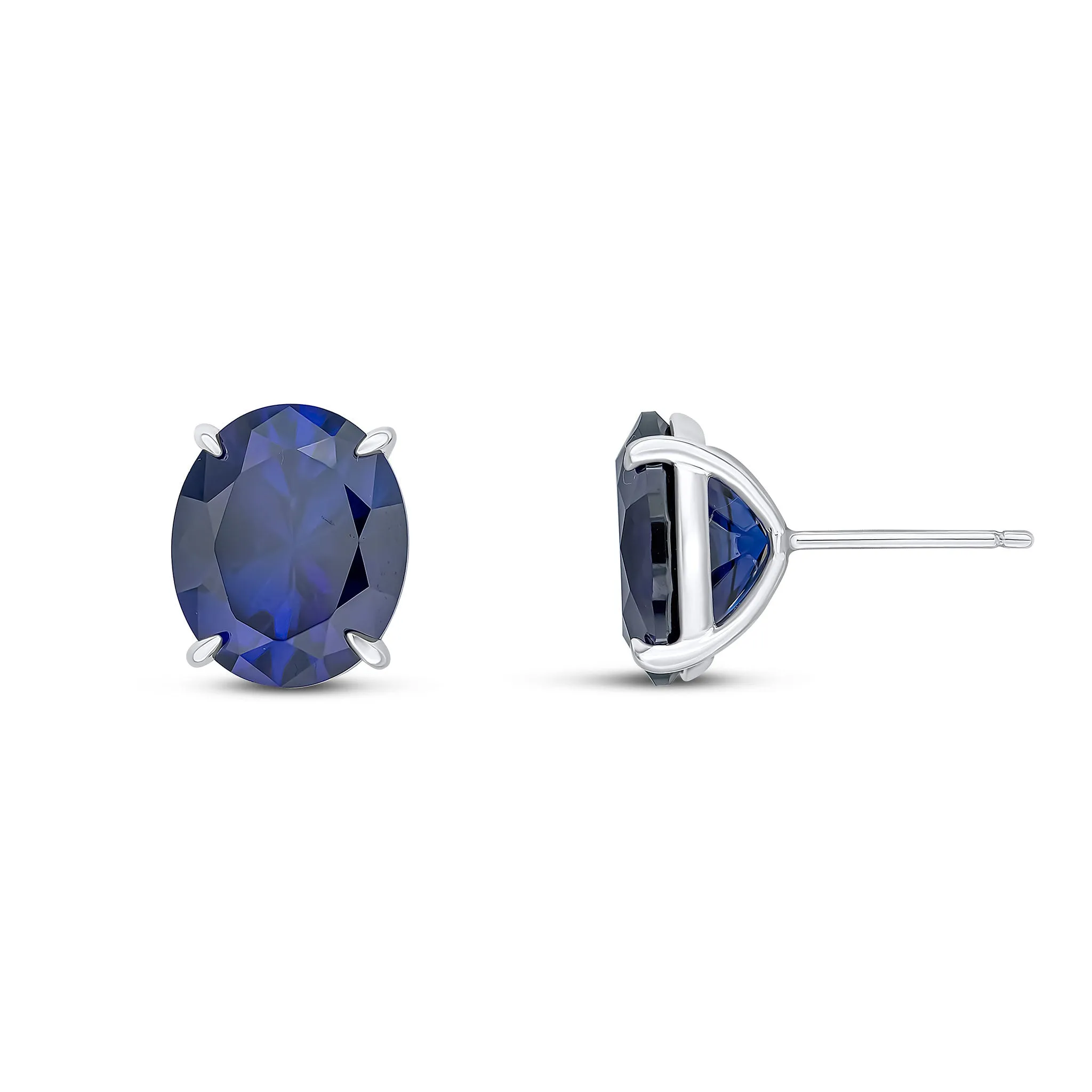 Rachel Earrings (Sapphire)