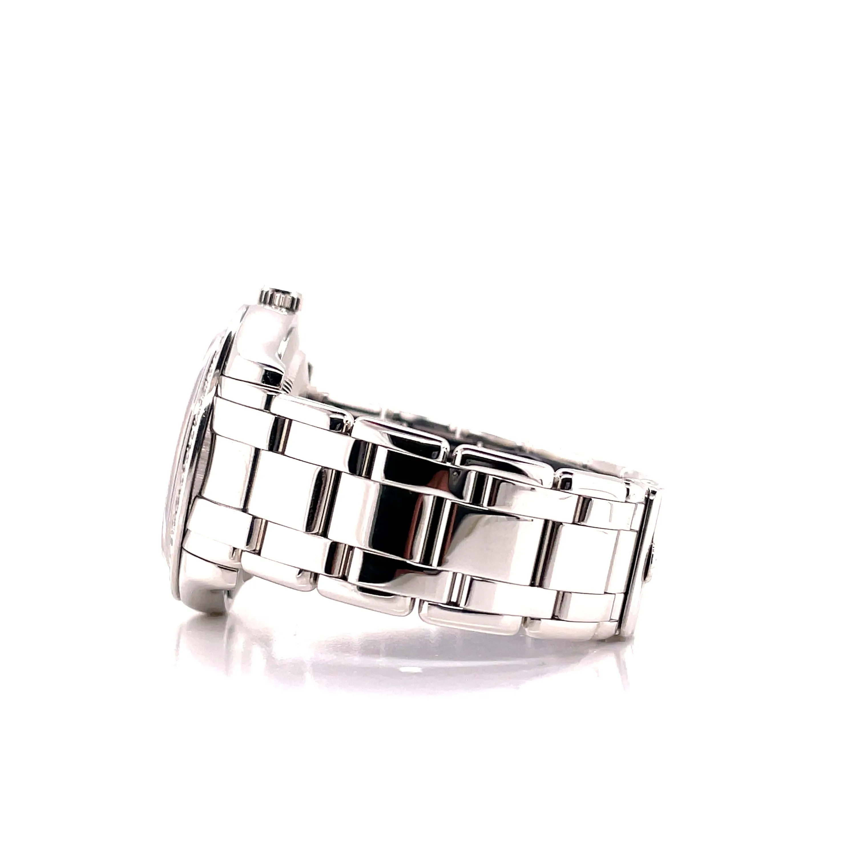 Rolex Masterpiece Day-Date 18946 Platinum 39 Factory Diamond Bezel Factory Silver Diamond Myriad Dial PreOwned