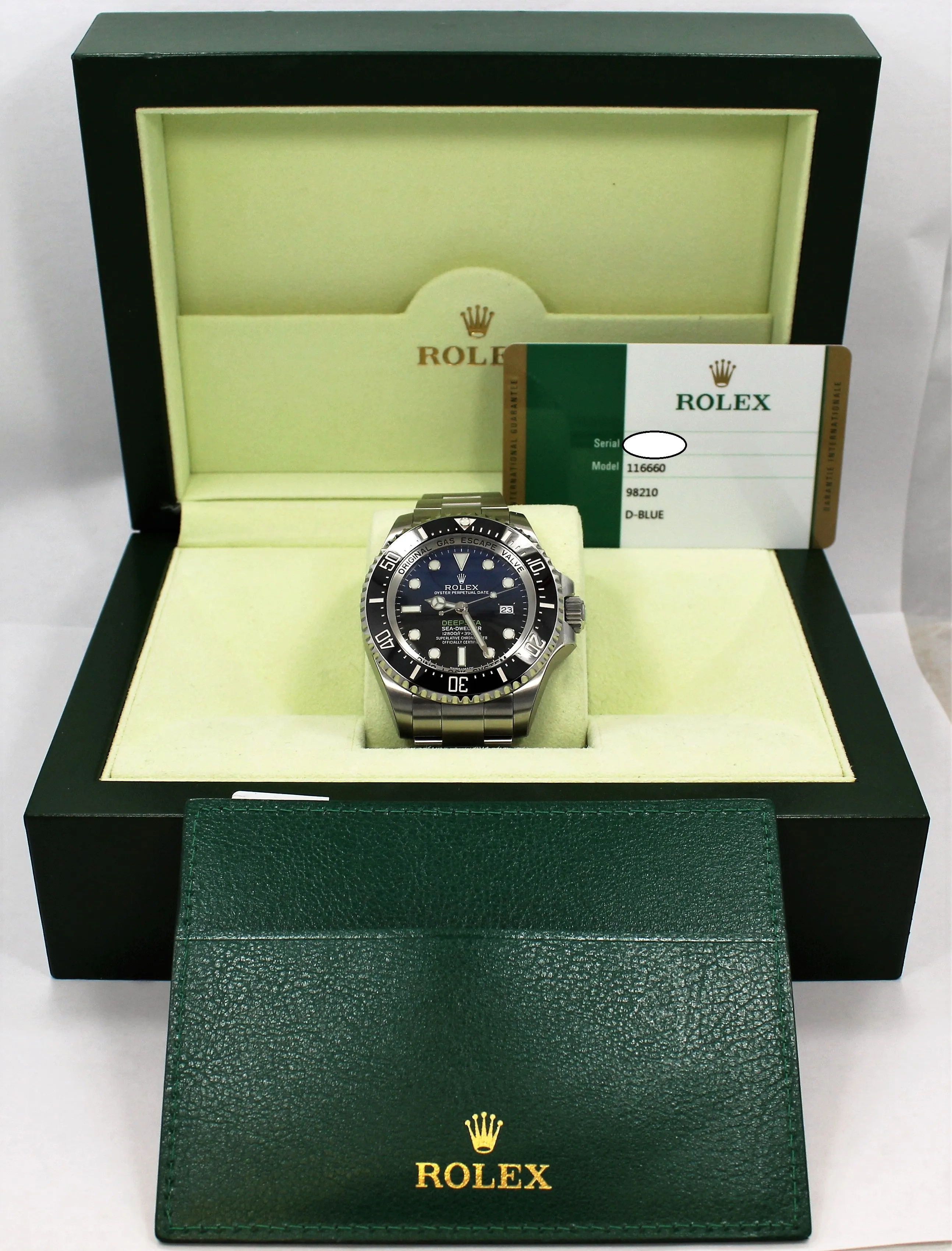 Rolex Oyster Perpetual DeepSea 116660 James Cameron UNWORN