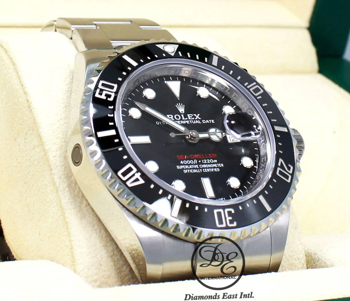 Rolex Sea-Dweller Red 43mm 126600 Oyster Perpetual Watch Box/Papers MINT