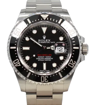 Rolex Sea-Dweller Red 43mm 126600 Oyster Perpetual Watch Box/Papers MINT