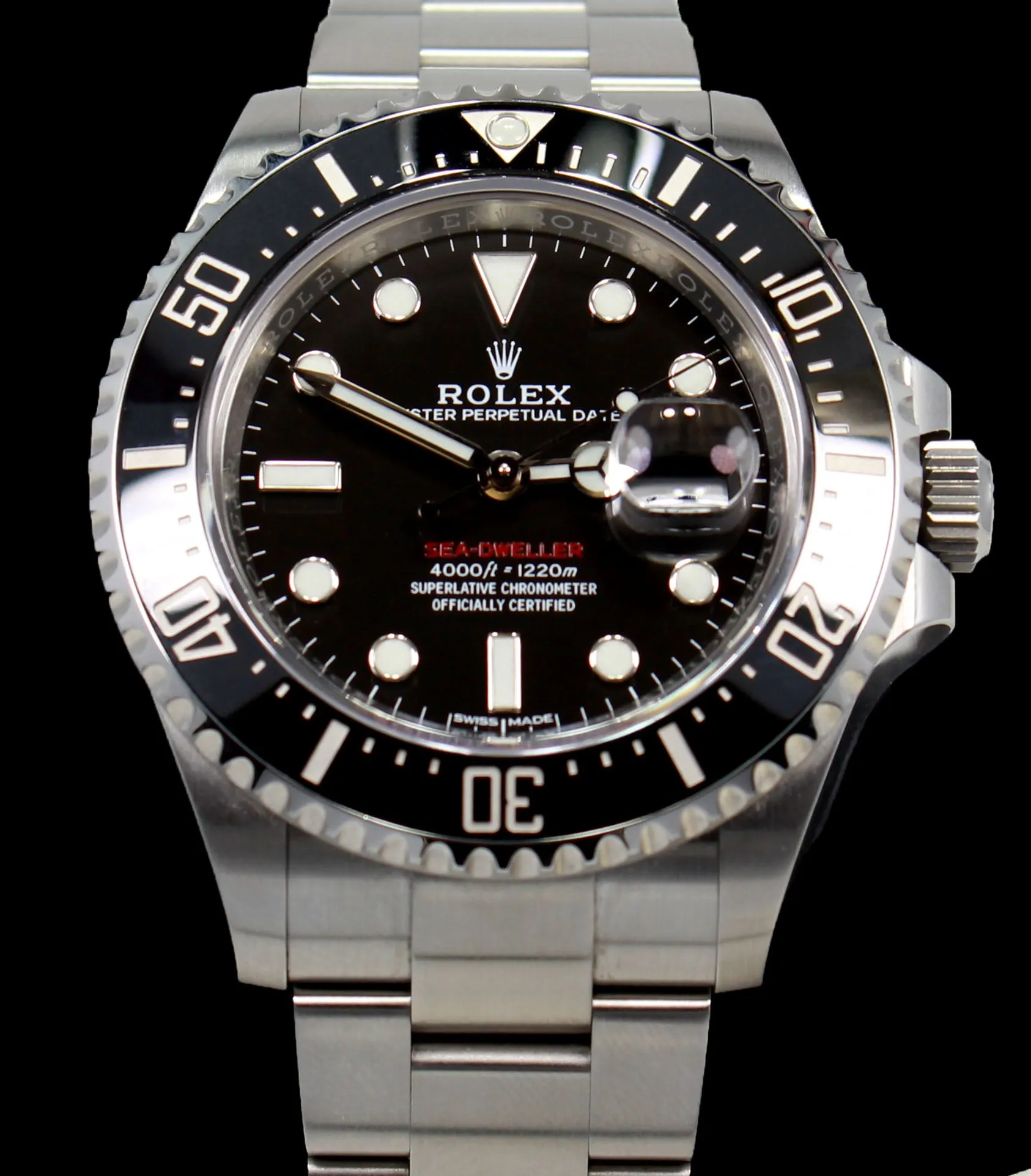 Rolex Sea-Dweller Red 43mm 126600 Oyster Perpetual Watch Box/Papers MINT