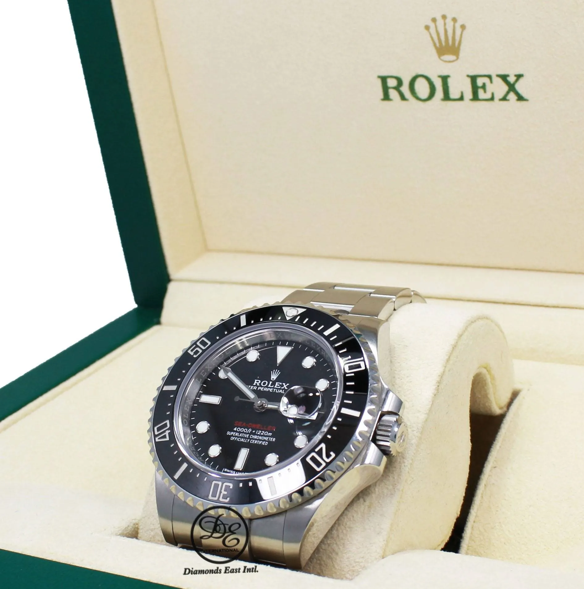 Rolex Sea-Dweller Red 43mm 126600 Oyster Perpetual Watch Box/Papers MINT