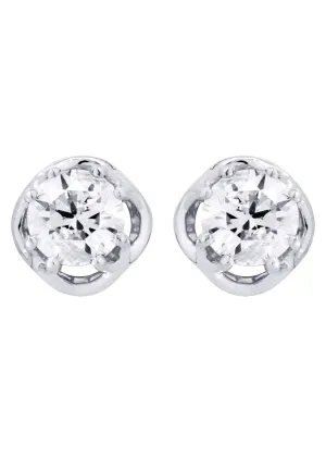 Round Diamond Stud Earrings | 1.35 Carats