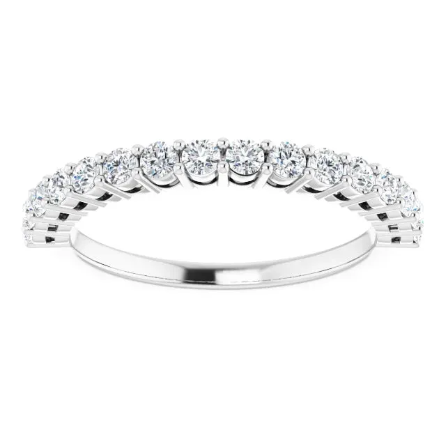 Round Prong Anniversary Band