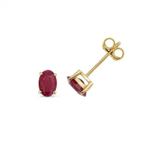 Ruby Stud Earrings ED242R