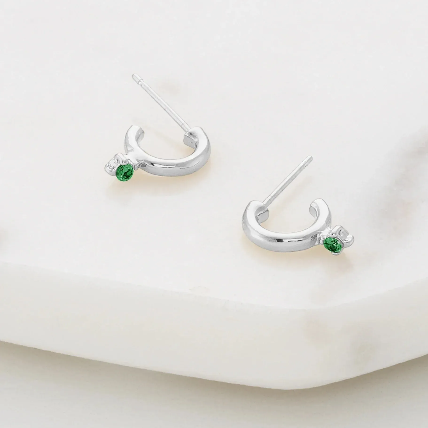 Sarah Huggie | Emerald Silver