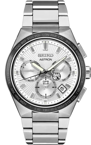 Seiko Astron Gps Solar 5-X Titanium Dual Time SSH117