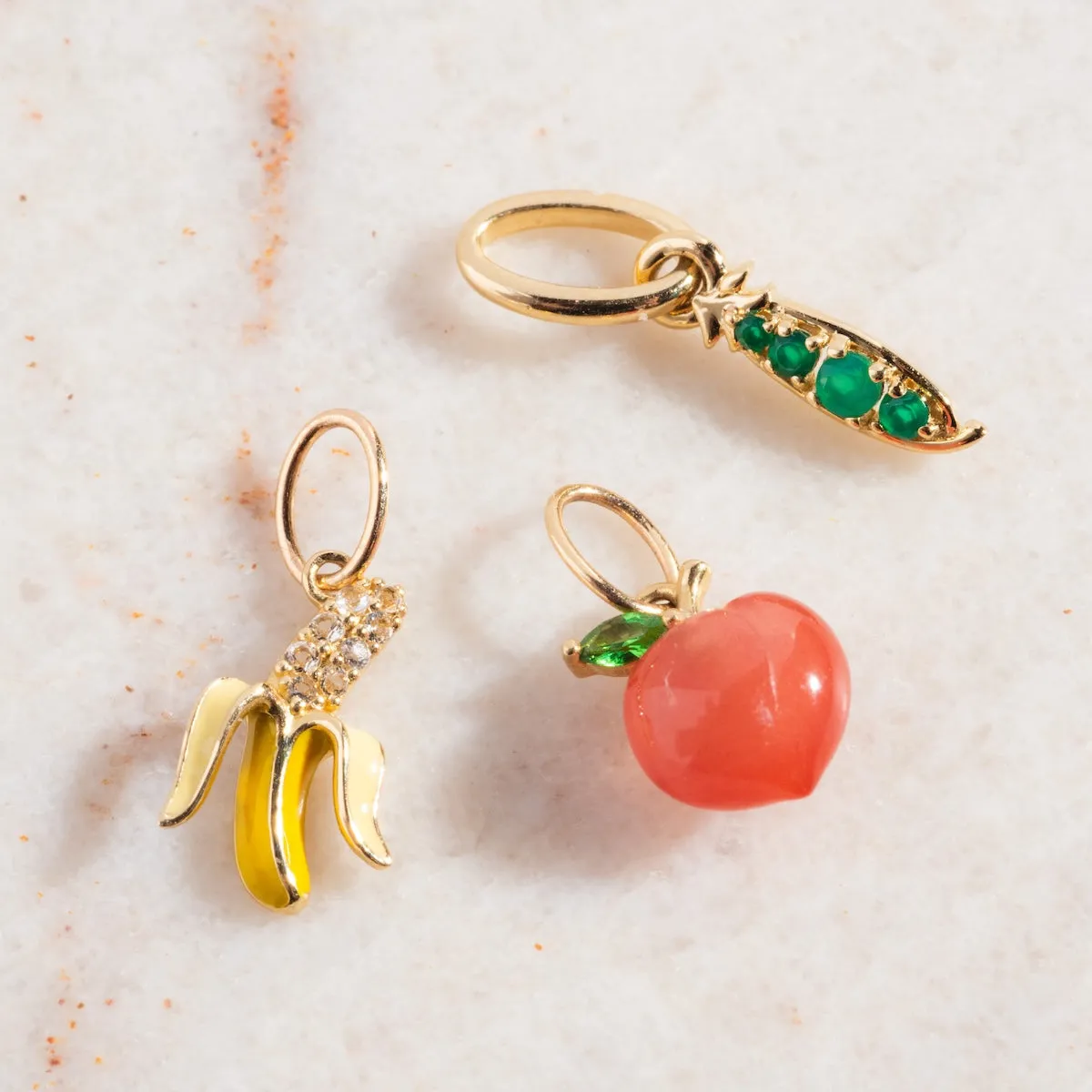 Solid Gold Foodie Charm