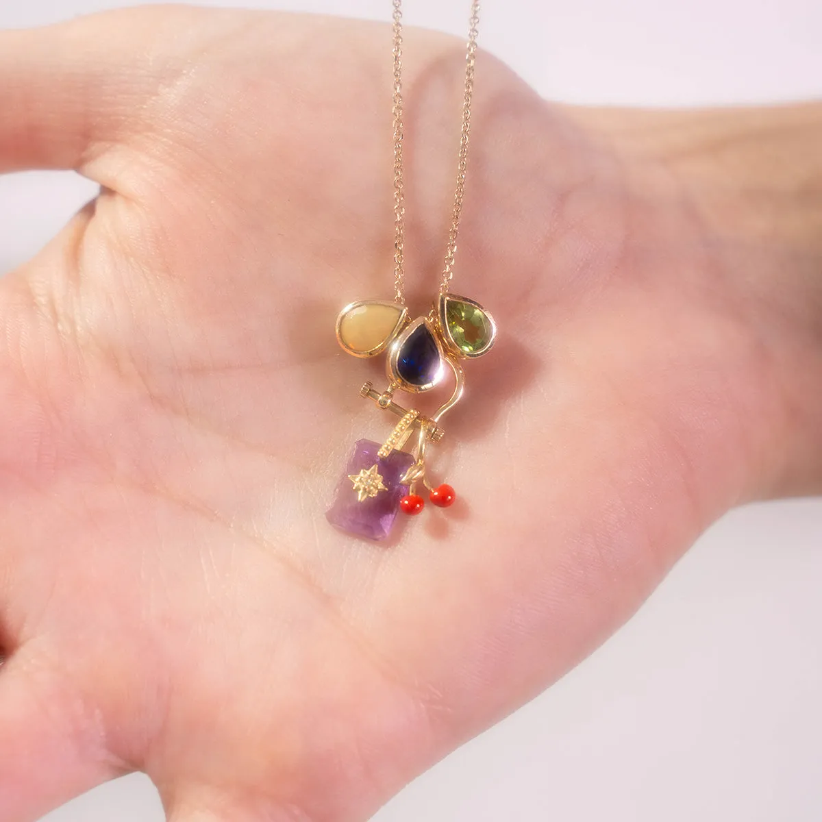 Solid Gold Foodie Charm