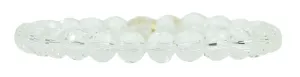 Stacker Stretch Bracelet - Clear Globe