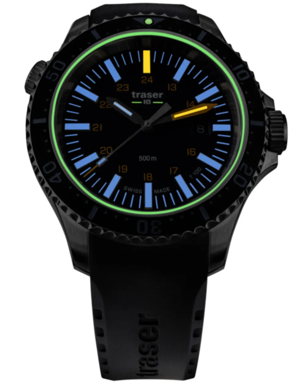 TH3 Watch P67 Diver T1 Blue Rubber
