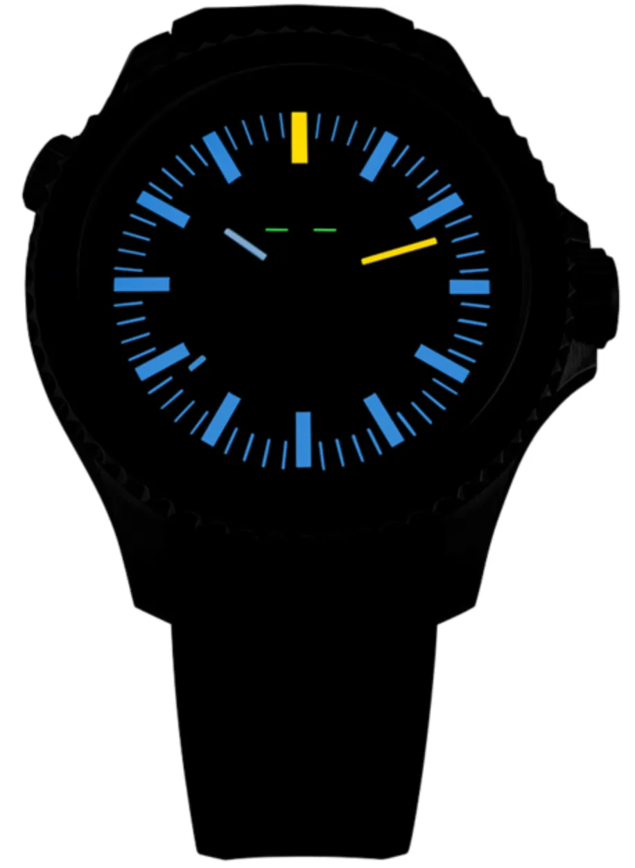 TH3 Watch P67 Diver T1 Blue Rubber