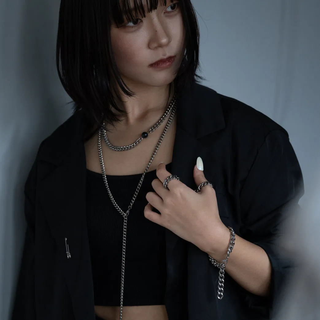 Titaniumチェーンブレスレット(L)