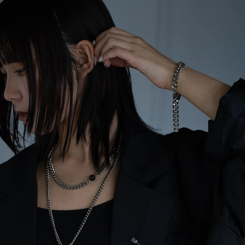 Titaniumチェーンブレスレット(L)