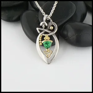 Tsavorite Vine Pendant