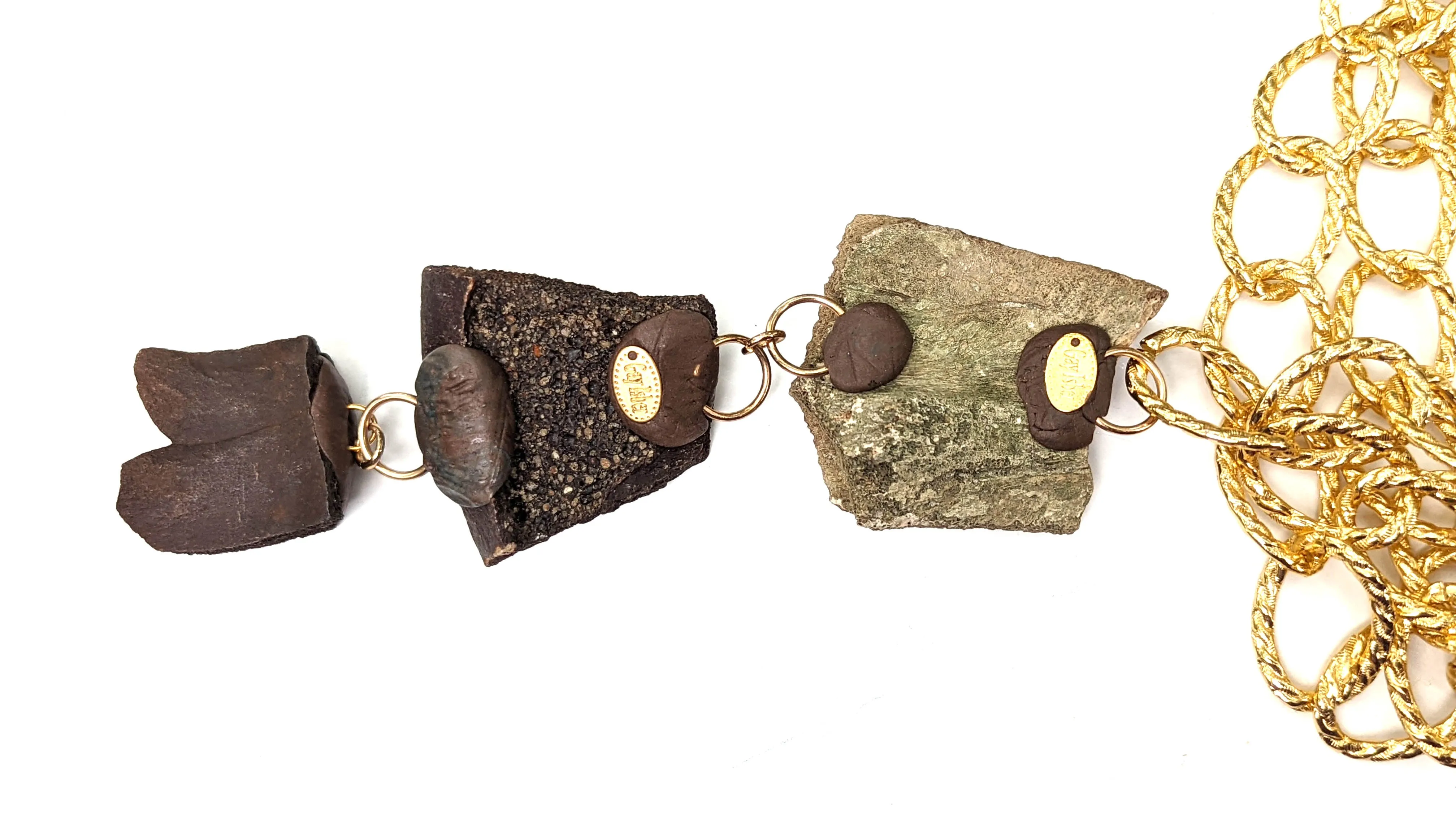 Turtle Fossil from Ice Age   Necklace Gay Isber Unisex Gift Box