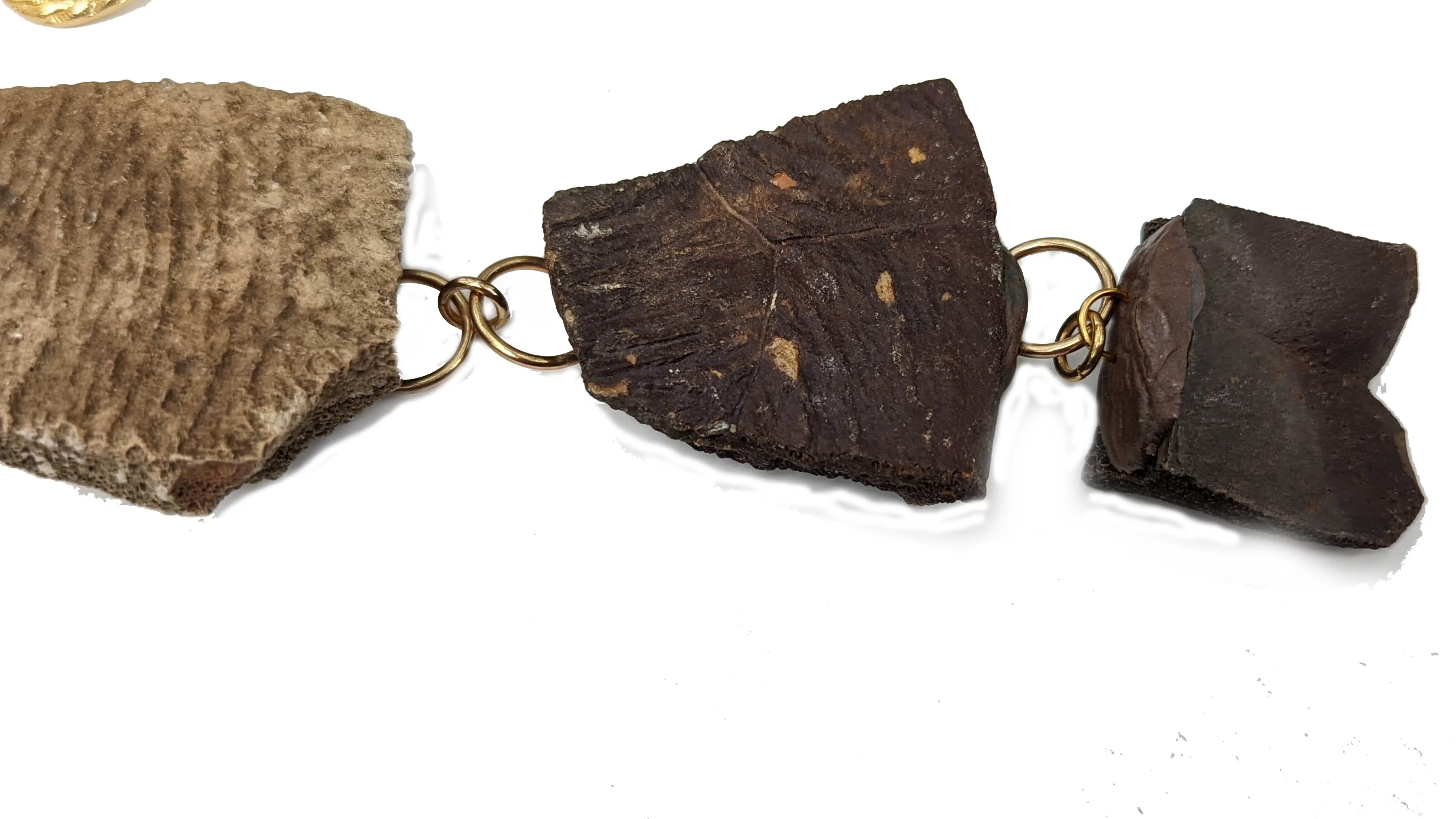 Turtle Fossil from Ice Age   Necklace Gay Isber Unisex Gift Box