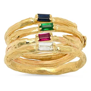 Willow Baguette Ring