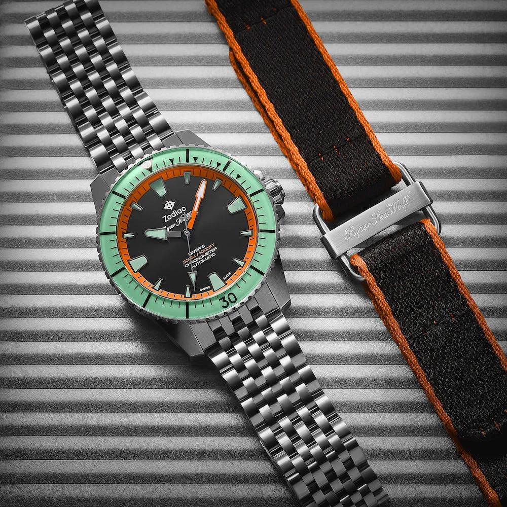 ZOD Watch Super Sea WOF Titanium Pro Diver Limited Edition D