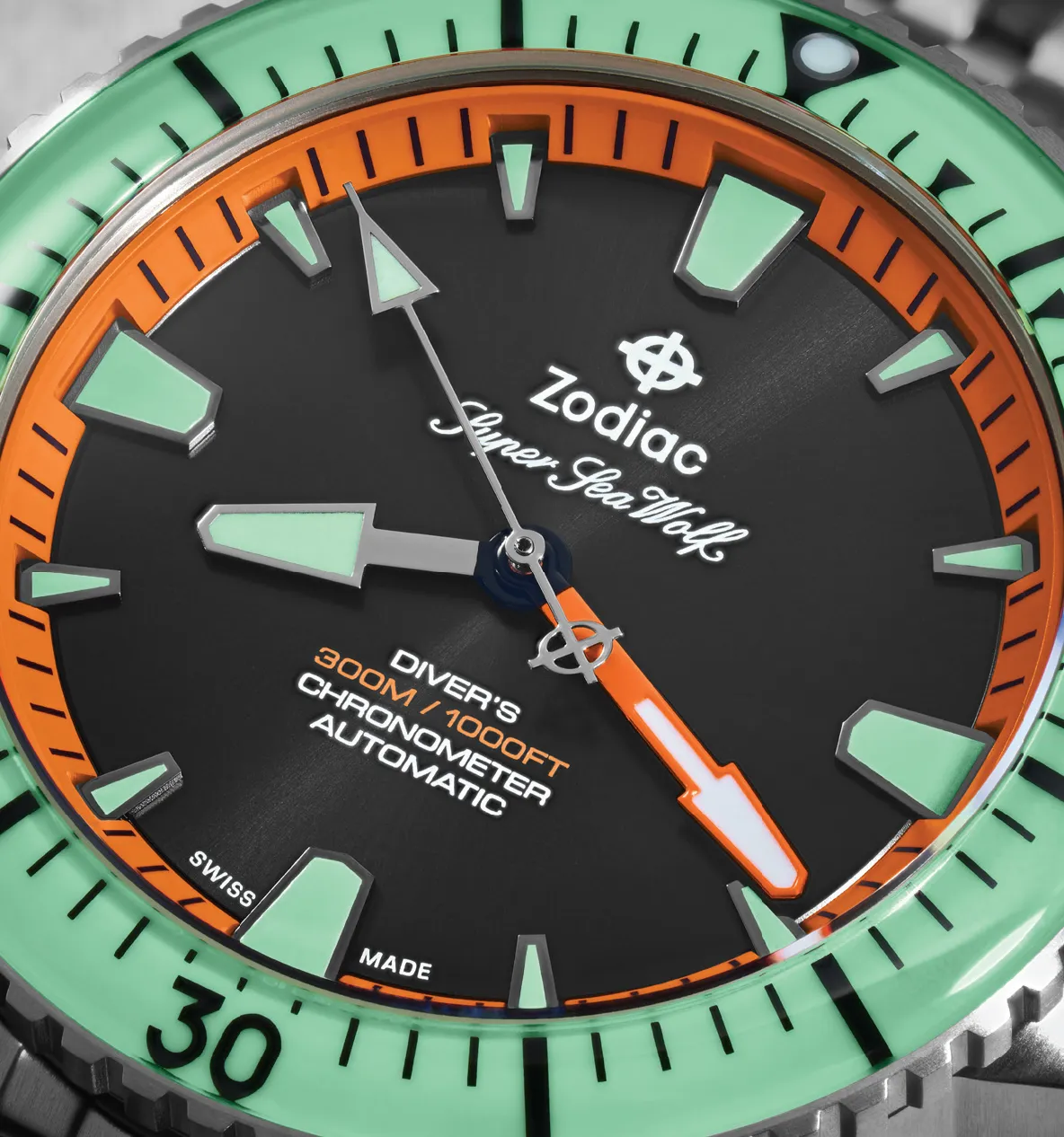 ZOD Watch Super Sea WOF Titanium Pro Diver Limited Edition D
