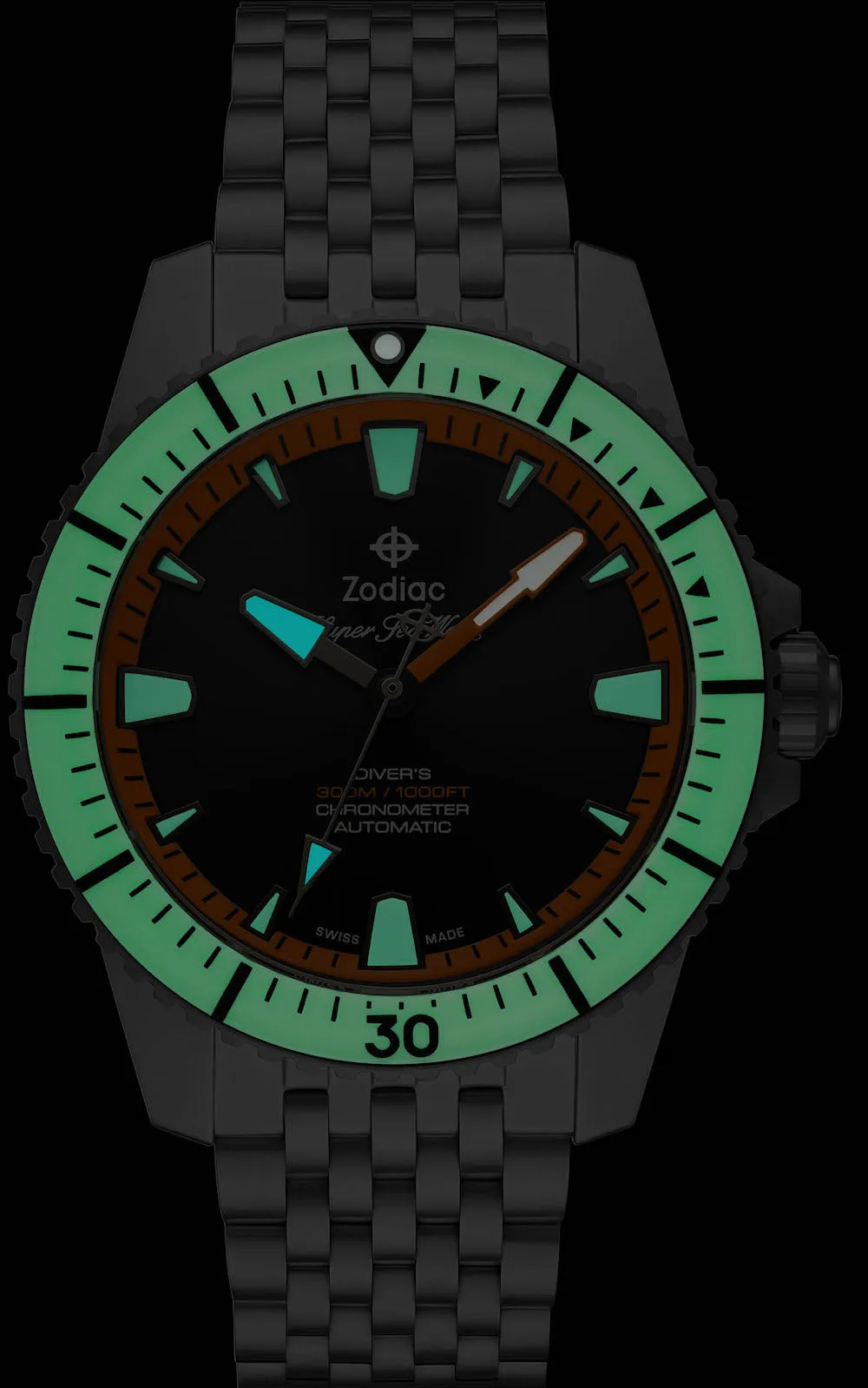 ZOD Watch Super Sea WOF Titanium Pro Diver Limited Edition D