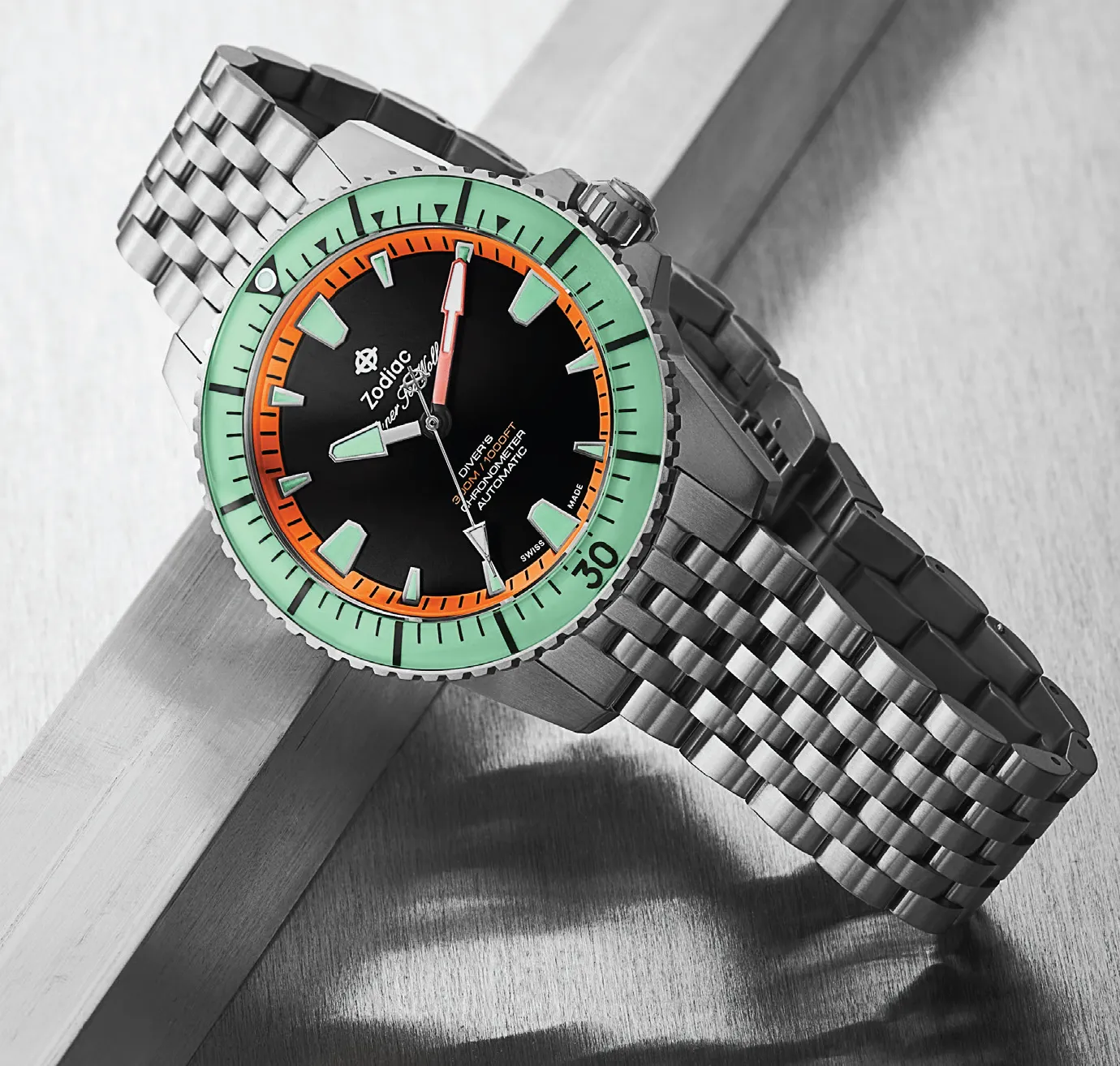 ZOD Watch Super Sea WOF Titanium Pro Diver Limited Edition D